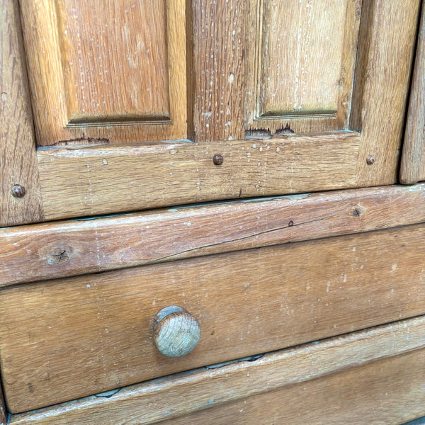 1950s Oak bar chest