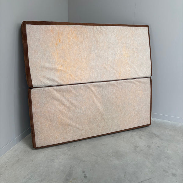 1970s Corduroy sofa / daybed