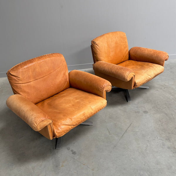 Set De Sede DS31 chairs, Switzerland 1970s