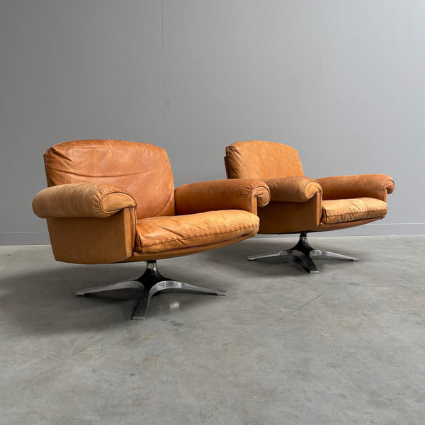 Set De Sede DS31 chairs, Switzerland 1970s