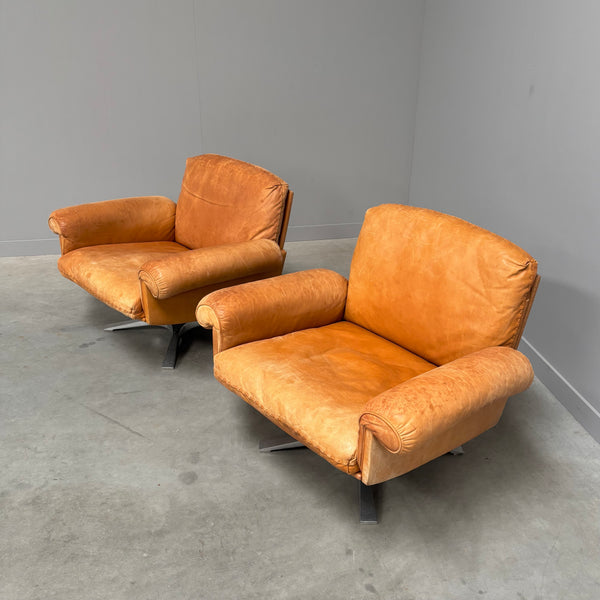 Set De Sede DS31 chairs, Switzerland 1970s