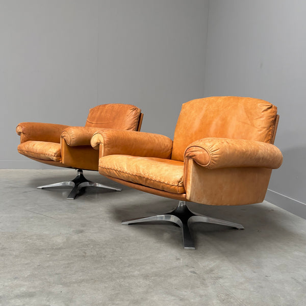 Set De Sede DS31 chairs, Switzerland 1970s