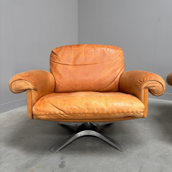 Set De Sede DS31 chairs, Switzerland 1970s