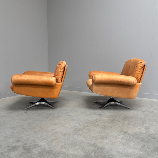 Set De Sede DS31 chairs, Switzerland 1970s