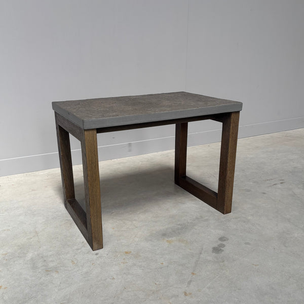 Set vintage stone side tables, 1970s