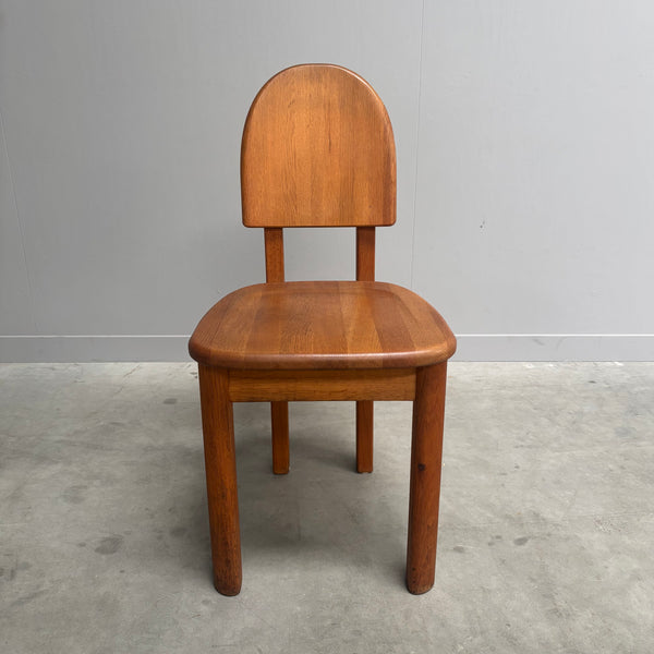 Vintage oak dining chairs by Wasa, 1990s