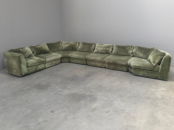 Large vintage modular sofa by Musterring, Germany 1970s