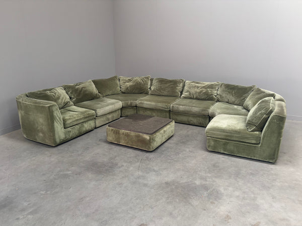 Large vintage modular sofa by Musterring, Germany 1970s
