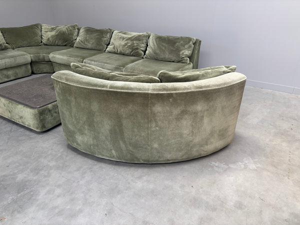 Large vintage modular sofa by Musterring, Germany 1970s