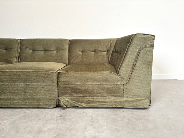 Large U shape modular sofa, 1970s