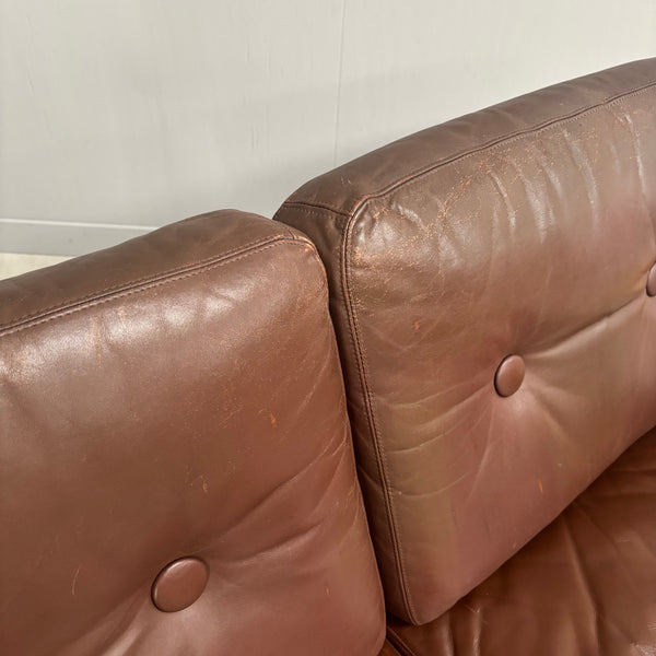 Vintage Asko Bonanza 2 seat sofa, Finland 1960s