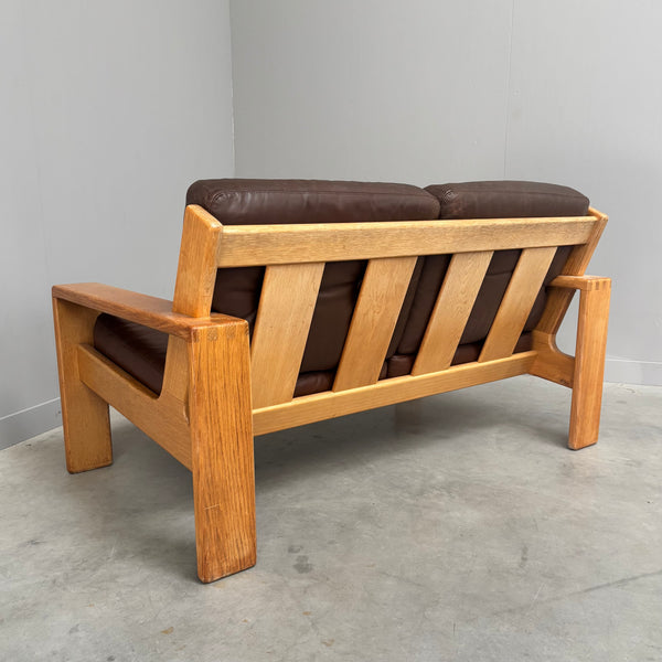 Vintage Asko Bonanza 2 seat sofa, Finland 1960s