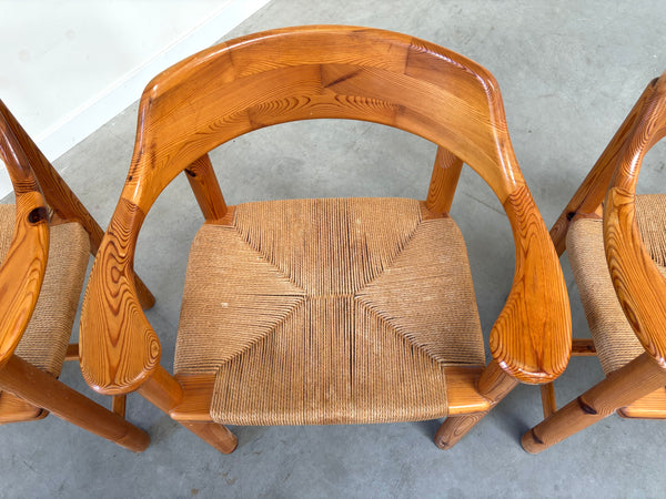 Set of 6 Daumiller dining chairs, 1970s