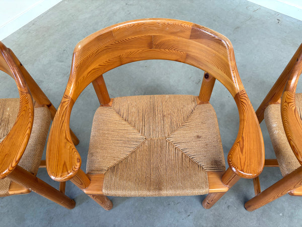 Set of 6 Daumiller dining chairs, 1970s