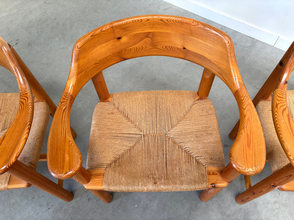 Set of 6 Daumiller dining chairs, 1970s