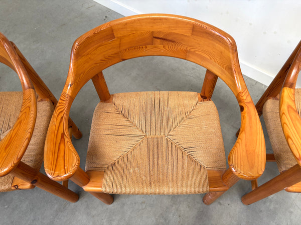 Set of 6 Daumiller dining chairs, 1970s