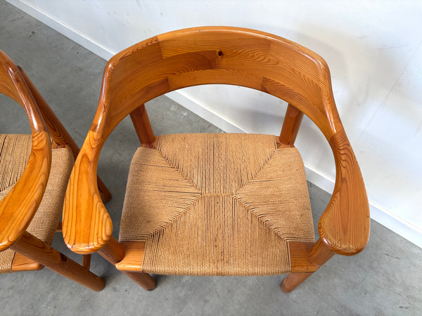 Set of 6 Daumiller dining chairs, 1970s