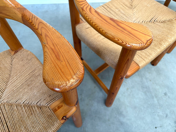 Set of 6 Daumiller dining chairs, 1970s