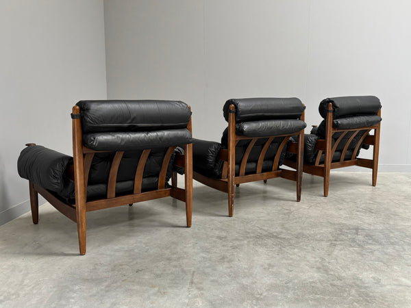 Lounge chairs by Eric Merthen for Ire Möbel AB, 1960s