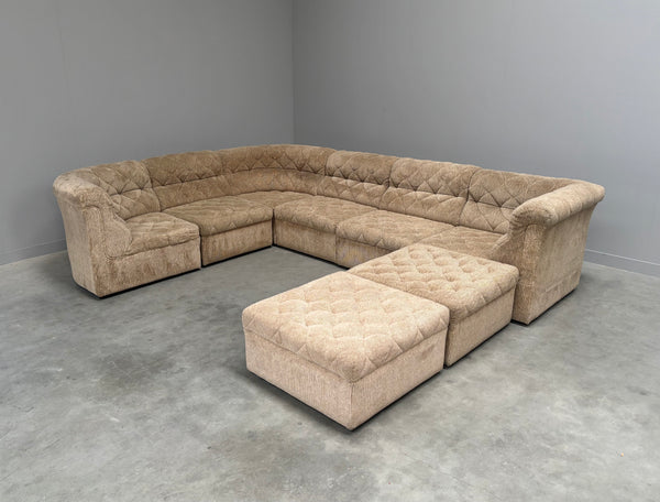 Large modular sofa set by Laauser, 1970s
