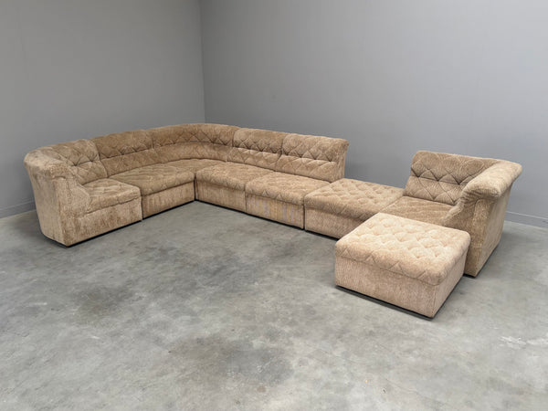 Large modular sofa set by Laauser, 1970s