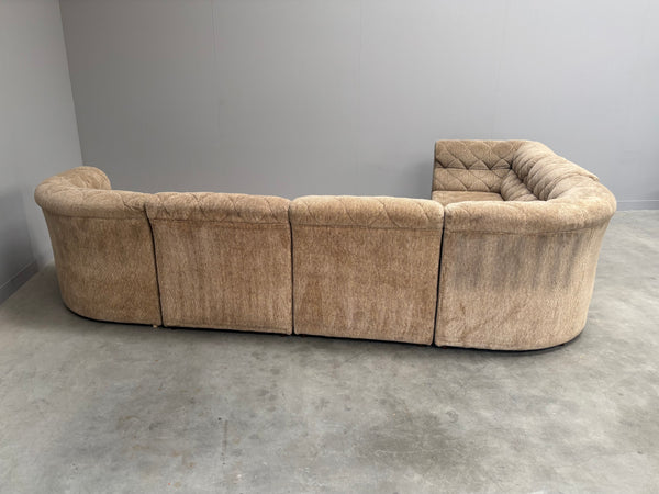 Large modular sofa set by Laauser, 1970s
