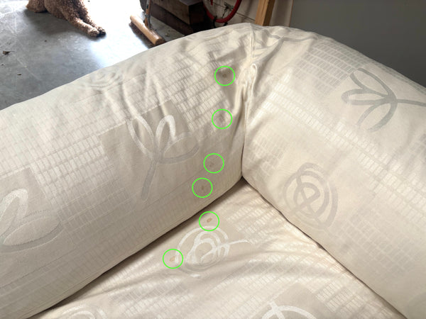 Rare vintage lounge sofa by Eilersen, Denmark 1990s