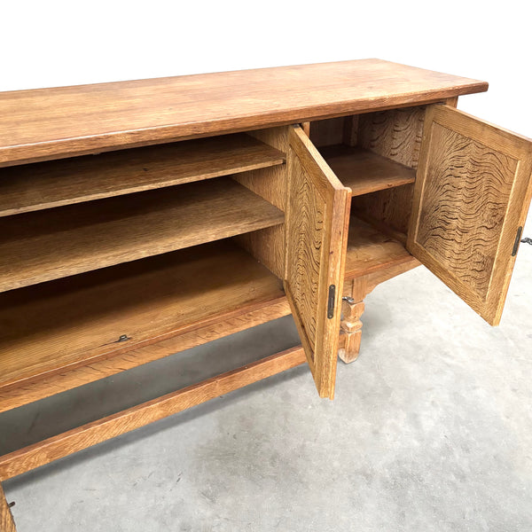 Danish oak sideboard, 1960s