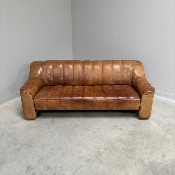 Vintage De Sede DS44 3 seat sofa, 1970s