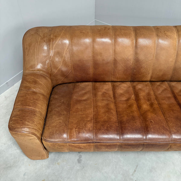 Vintage De Sede DS44 3 seat sofa, 1970s