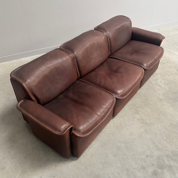 De Sede DS12 3 seat sofa, Switzerland 1970s