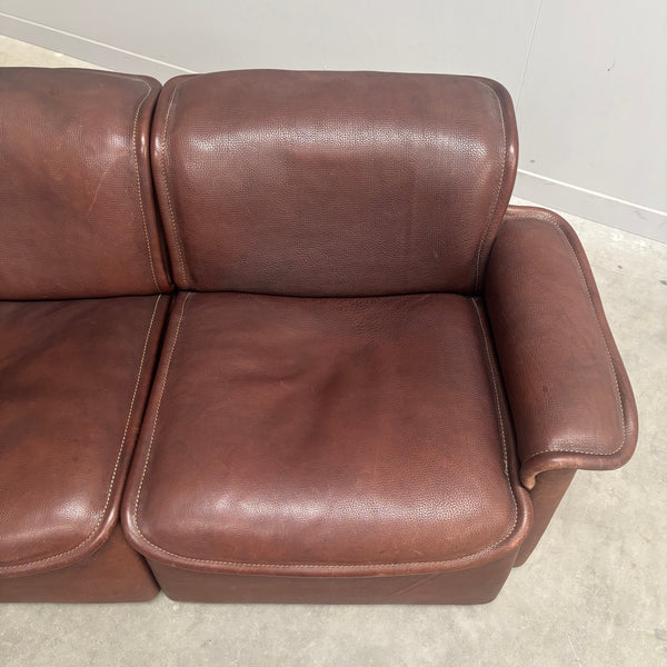De Sede DS12 3 seat sofa, Switzerland 1970s