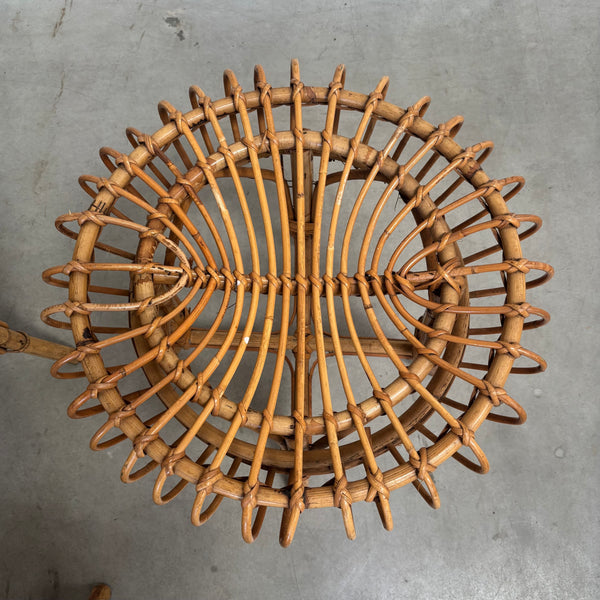Set of six Franco Albini stools, 1960s
