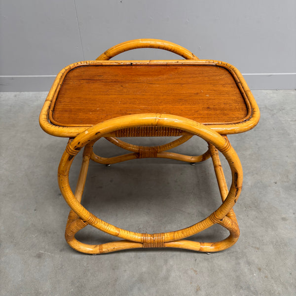 Bamboo and rattan chair by Paul Frankl, USA 1960s