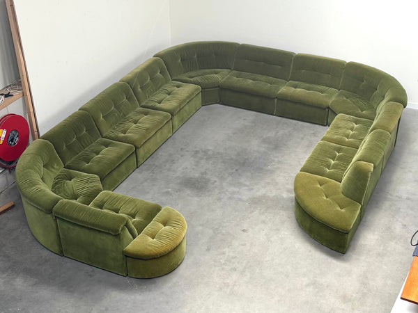 XXL vintage lounge sofa, 1970s