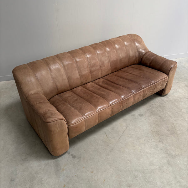 Vintage De Sede DS44 3 seat sofa, 1970s