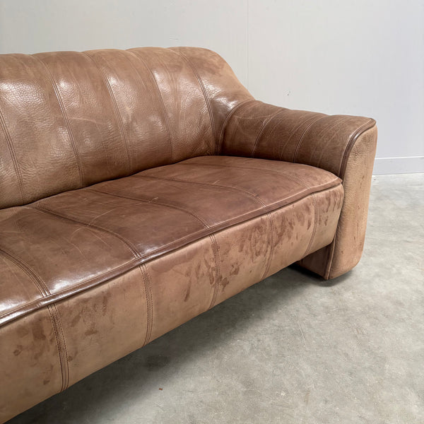 Vintage De Sede DS44 3 seat sofa, 1970s