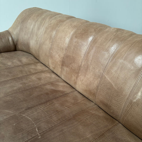 Vintage De Sede DS44 3 seat sofa, 1970s