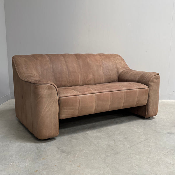 Vintage De Sede DS44 2 seat sofa, 1970s