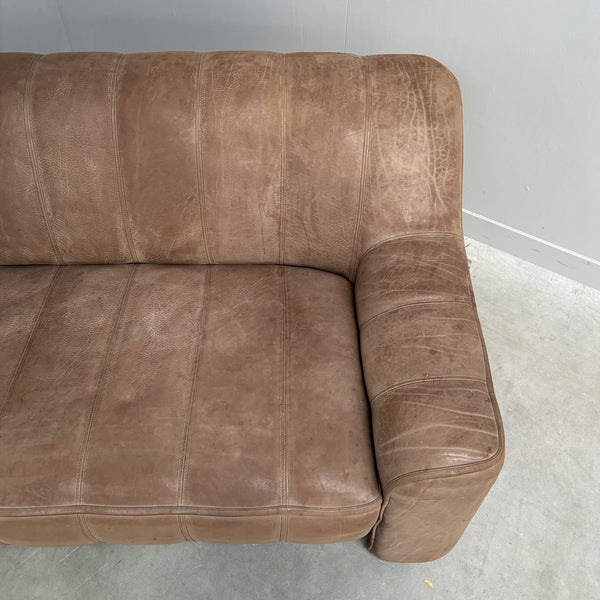Vintage De Sede DS44 2 seat sofa, 1970s