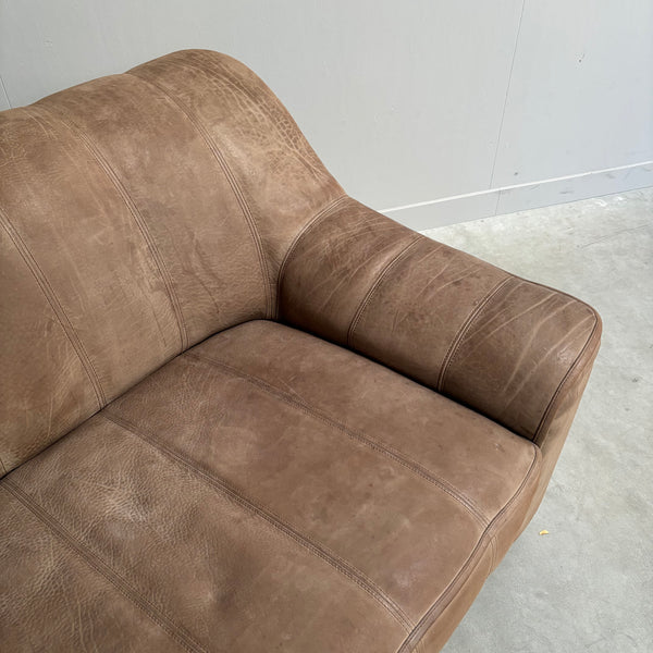 Vintage De Sede DS44 2 seat sofa, 1970s