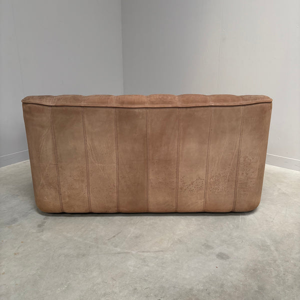 Vintage De Sede DS44 2 seat sofa, 1970s