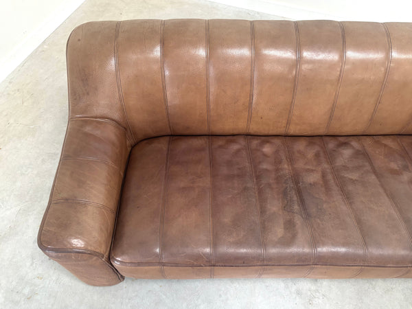 De Sede DS44 3 seat sofa, 1970s