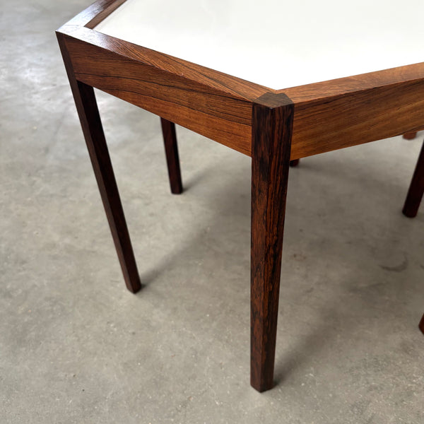 Set Hans Cristian Andersen hexagon sidetable, 1960s