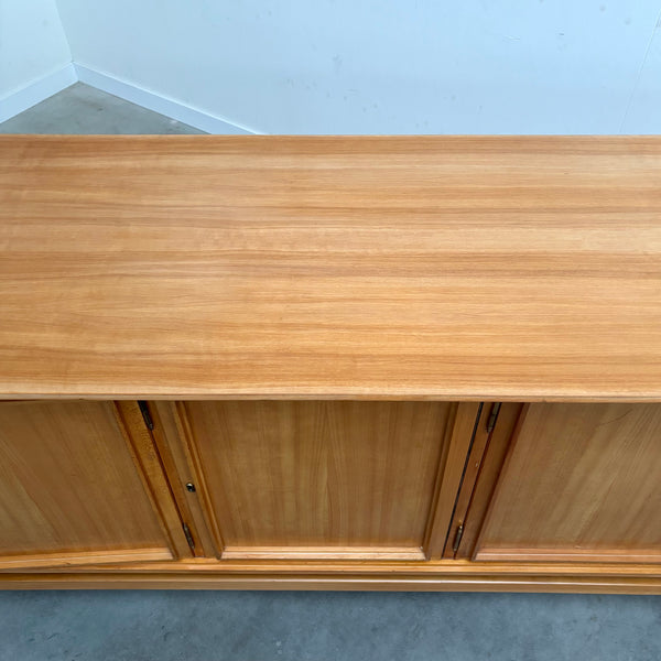 Large cherry wood sideboard, 1950s design