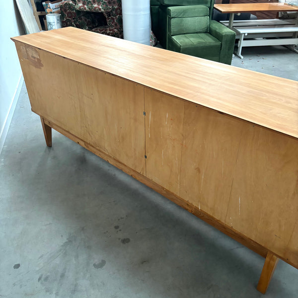 Large cherry wood sideboard, 1950s design