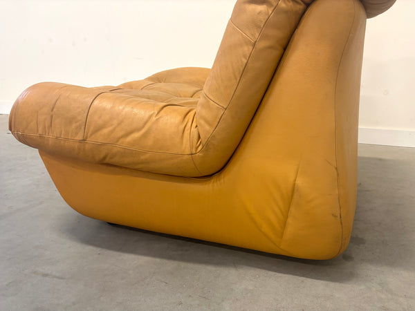 Set of three vintage lounge chairs, 1970s