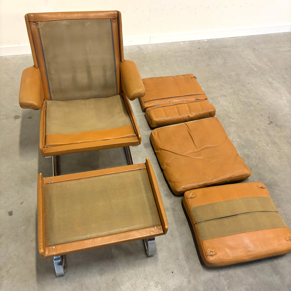 COR Swing lounge chair with hocker, 1970s