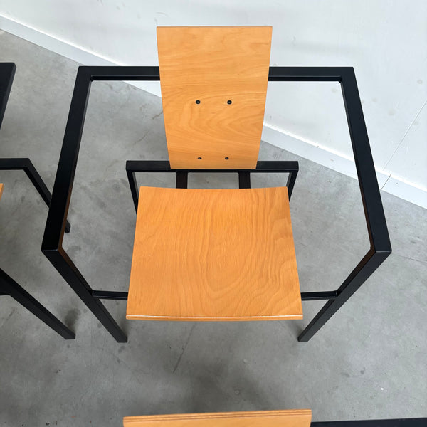 6x Trix dining chair by KFF Design, 1980s