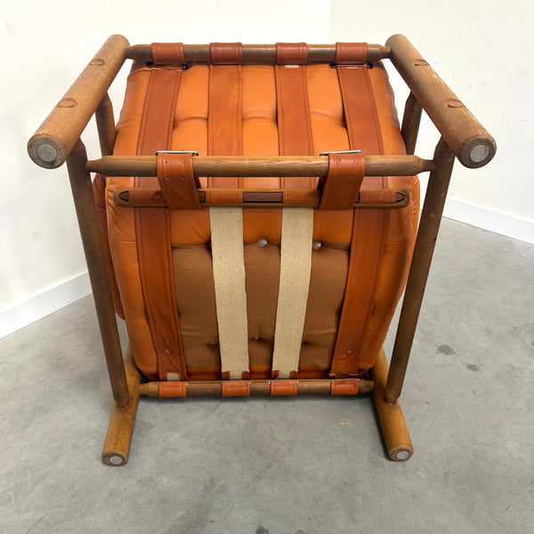 Vintage Brutalist, Brazilian style lounge chairs, 1960s